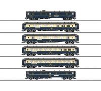 Märklin Edelweiss 42470 H0 Pullman Wagon Set - CIWL Pullman Cars - Metal - Blue
