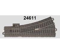 Marklin 24611 C Track Left Hand Turnout Radius 2 24.3 Degree