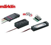 Märklin H0 60986 sound decoder mSD3/8-pin "diesel locomotive sound" NEW+OP