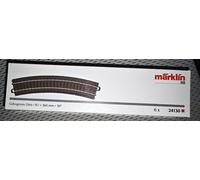 Märklin H0 C Track Curved Track C-Gleis 6-Piece 24130 New Sealed