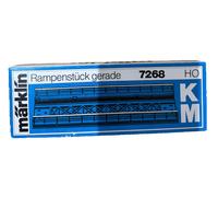 Märklin HO Gauge 7268 K M Track Plastic Straight Single Girder Bridge - NEW