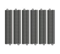 Märklin My World - 23180 Plastic Track Straight 180 mm - 6 Rails for Model Railway - Durable & Robust - Accessory Extension - from 3 Years - Track H0