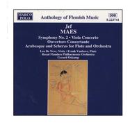 Maes, J. - Maes/Symphony 2/Viola Cto