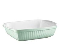 Mäser Kitchen Time Green Ceramic Baking Dish 33 x 24 x 8 cm