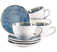 MÄSER Mug Set Stoneware Frozen Blue 270 ml