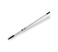Mäster 1.15-2m Telescopic Painting Extension Pole - Lightweight Aluminium Handle with Click Cone & Rubber Grip for Painting, Scraping & Cleaning