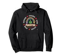 Maestra De Español Appreciation Spanish Teacher Pullover Hoodie