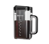 Maestri House Cold Brew Coffee Maker, 1.2L Iced Tea and Coffee Maker Brewer Space Saving Tritan Pitcher, 350 Mesh Filter, 100% Leak-Proof，Measuring (Black)