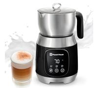 Maestri House Electric Milk Frother Black 600ml Smart Touch