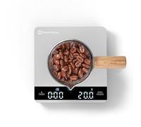 Maestri House Mini Coffee Scale with Timer, Rechargeable Espresso Scale, 2kg/0.1g Accurate Scale for Espresso and Pour-Over Coffee, Portable Digital Kitchen Scale with Automatic Timing