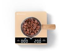 Maestri House Mini Coffee Scale with Timer, Rechargeable Espresso Scale, 2kg/0.1g Accurate Scale for Espresso and Pour-Over Coffee, Portable Digital Kitchen Scale with Automatic Timing