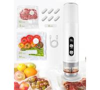 Maestri House Portable Handheld Food Vacuum Sealer White