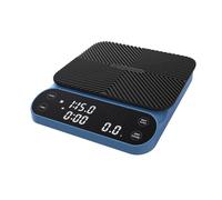 Maestri House S3 Coffee Scale, 3kg/0.1g Rechargeable Digital Coffee Scales, 3 Brew Modes, Adjustable Ratios & Flow Rate Display, Barista-Grade for Pour-Over, Espresso, French Press - Blue