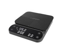 Maestri House S3 Coffee Scale, 3kg/0.1g Rechargeable Digital Coffee Scales, 3 Brew Modes, Adjustable Ratios & Flow Rate Display, Barista-Grade for Pour-Over, Espresso, French Press - Grey