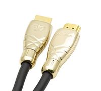 Maestro 10m Ultra Advanced High Speed HDMI Cable with Ethernet - Gold - 4K2K Tri-Shielded Cable 2.0 HDMI Version