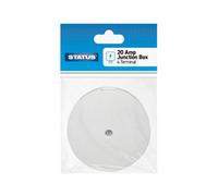 Maestro craft 20 Amp 4 Terminal Junction Box White 1 Pk In Poly Bag