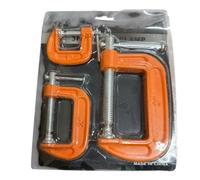 Maestro craft 3Pc Mini G Clamp Set 1"/2"/3" Small Wood/metal C Grip/vice Hobby Hand Tool