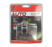 Maestro craft 70mm Heavy Duty Padlock Armoured Steel Container Shutter Lock 3 Keys