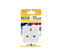 UK To USA Plug Travel Adaptor, White One Size