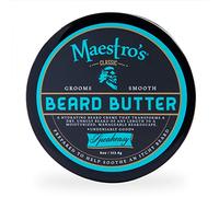 Maestro’s Classic BEARD BUTTER | Anti-Itch, Extra Soothing, Hydrating Beard Creme For All Beard Types & Lengths- Speakeasy Blend, 4 Ounce