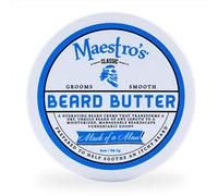 Maestro's Classic Soothing BEARD BUTTER - Anti-Itch, Extra Hydrating Creme for All Beard Types & Lengths - Mark of a Man Blend, 2 Ounce