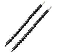 MAEXUS Flexible Drill Bit Extension, Explore Flexible Extensions for Drills, Flexible Shaft Extension Bits, Magnetic Hex Soft Shaft Flexible Screwdriver Kit for Electric Drill Bits Fine Finish (2 Pcs)