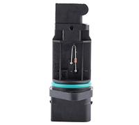 MAF Mass Airflow Meter Sensor, ABS Plastic Black Car Mass Air Flow Meter Sensor Replacement for E46 E36 E38 E39 E52 OE Part Number F00C2G2029 Air Flow Sensor Mass