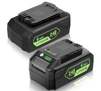 MAFACBAC 24V Replacement Battery for Greenworks 24V Battery for 29842 29852 LB24A020 Lithium Lawnmower for Greenworks 24V Weed Trimmer Pack of 2