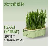 Mafagwre 2 Pcs Cat Grass Planter, Plant Bowls for Cat Grass, Cat Grass Seed Tray, Plastic Soil Free Cat Plant Planting Box for Planting Cat Grass, Suitable for Indoor (A)