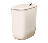 Mafagwre Food Waste Bin, Wall Mounted Under Sink Bin with Lid, Hanging Compost Bins for Kitchen Cupboard Door, Caravan Door Bins, for Bedroom,Cabinet,Toilet,Office,Kitchen (A)