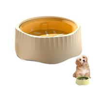 Mafagwre Slow Feeder Cat Bowl, Non-Slip Pet Bowls, 2-in-1 Detachable Dog Food Bowls for Anti Choke, Anti Bloat, Promotes Healthy Diet and Slow Digestion (white)