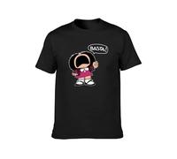 Mafalda Basta Man T-Shirt Black Unisex tee L