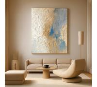 Mafett Premium 4 cm Deep Canvas Wall Art Whispers of Sand & Sky Mafett Multicolor