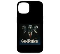 Mafia Pigeon Trio in Suits - Funny Gangster Bird Parody Art Case for iPhone 13