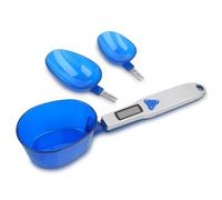 Mafiti Grams Digital Kitchen Measuring Spoon,Three Different Specifications Food Scale Spoon with Scale Design, Weight from 0.1 Grams to 500 Grams Support Unit g/oz/gn/ct (with 2 AAA Batteries)