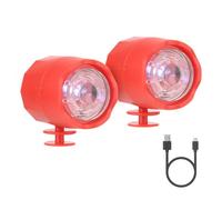 mafiti Rechargeable LED Headlights for Shoes, 2 Pieces, IPX5 Waterproof, for Walking, Cycling and Running at Night, Unique Design, Gifts for Adults and Children.