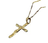 MAFKIATAMY New 2026 Men Cross Necklace Pendant Women Jesus Crucifix Christianity Jewel Of Nazareth King The Jews Decoration Jewelry Luxury With For You Accessories Trendy Creative Best Gift