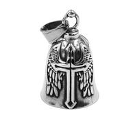 MAFKIATAMY New 2026 Norse Viking Warrior Spartacus Helmet Bell Pendant Stainless Steel Cross Jesus Rose Lady Rider Peace Eagle Biker Decoration Jewelry Luxury Accessories Trendy Best For Gift