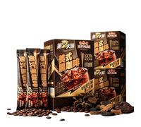 MAFUSE Instant Black Coffee Sticks Energizing & Sugar-Free. Ideal for Mornings, The Office, Travel, Home, Camping, and Work. 1 Box / 50 Sticks.