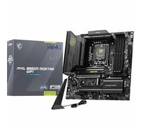 MAG B860M Mortar WiFi Motherboard, mATX - Supports Intel Core Ultra Processors (Series 2), LGA 1851 - DDR5 Memory Boost 9200+ MT/s OC, 1 x PCIe 5.0 x16, 1 x M.2 Gen5, 5G LAN, Wi-Fi 7