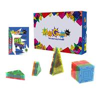 Mag-Genius Magnetic 26 Piece starter Building Set Multi-Colored Magnet Building Block Tiles