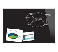 Mag Glass Board 900x600x9mm - Black - Magnetic Board - Designer