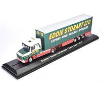 MAG JV9110 1:76 Scania T Cab Curtainside trailer Eddie Stobart Kerry Jane H777 Diecast Model Replica