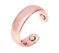 Mag/netic Ring,Mag/netic Therapy Rings,Adjustable Stainless Steel Ring with Powerful Mag/nets,Stainless Steel Ri/ng,Anxi/ety Reduction,Promote Restful Slumber,Suitable for Both Men & Women(Rose Gold)