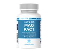 Mag Pact - Magnesium Glycinate 8 in 1 Complex - 60 Vegan Capsules Nutripact Blue Pack of 60