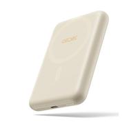 Mag-safe Portable Charger, Ultra-Slim 10,000mAh Magnetic Wireless Power bank, PD 20W Fast Charging Portable Charger, Magsafe-Compatible Battery Pack for iPhone Series, and More (Beige)
