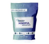 MAG12 Mindful Epsom Bath Salts with Sweet Basil, Bergamot, Pink Grapefruit & Lemon 1kg | Helps to Promote Mindfulness & Relaxation