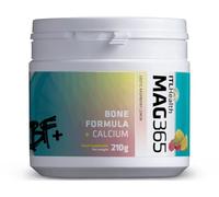 MAG365 BF Plus Calcium | ITL Health | Ionic Magnesium Citrate with Calcium, D3, K2, C, B6, Boron, Zinc & Potassium | Bone & Heart Health, Immunity & Hormone Balance | Exotic Raspberry Lemon (210g)