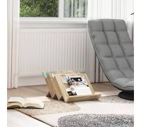 Magazine Rack Sonoma Oak Engineered Wood 3-Shelf 53x40x28.5cm Modern MinimalSlim