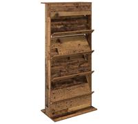 Magazine Rack with Shelf with Storage Engineered Wood Holder Modern vidaXL